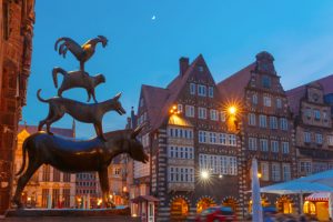 Die Stadtmusikanten sind nur ein Wahrzeichen von Bremen.